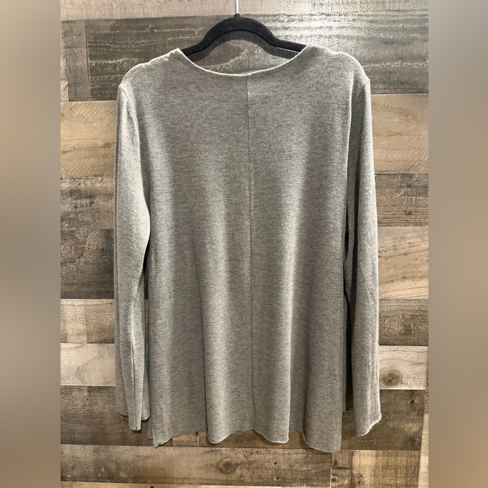 Philosophy Charcoal Long Sleeve Top - Picture 3 of 4